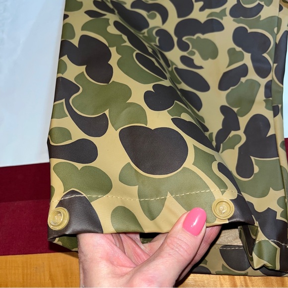 STEARNS CAMO WADERS DRY WEAR PVC WATERPROOF TAN Suspender Pants OVERALLS men LRG - Picture 7 of 16